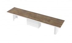 KOLOS 140 table (high gloss / super matt)